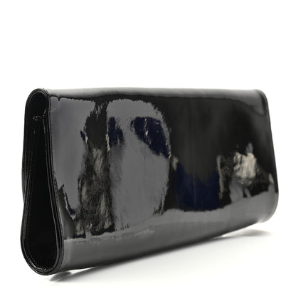 Christian Louboutin Patent Pigalle Clutch Black 3 of 7