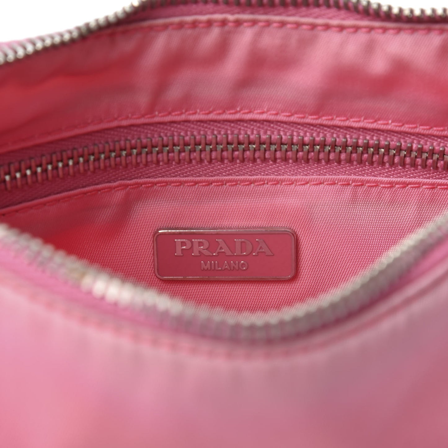 Tessuto Nylon Sport Shoulder Bag Begonia