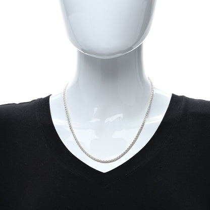 John Hardy Sterling Silver 3.5mm Wheat Chain Necklace 20" 3 of 4