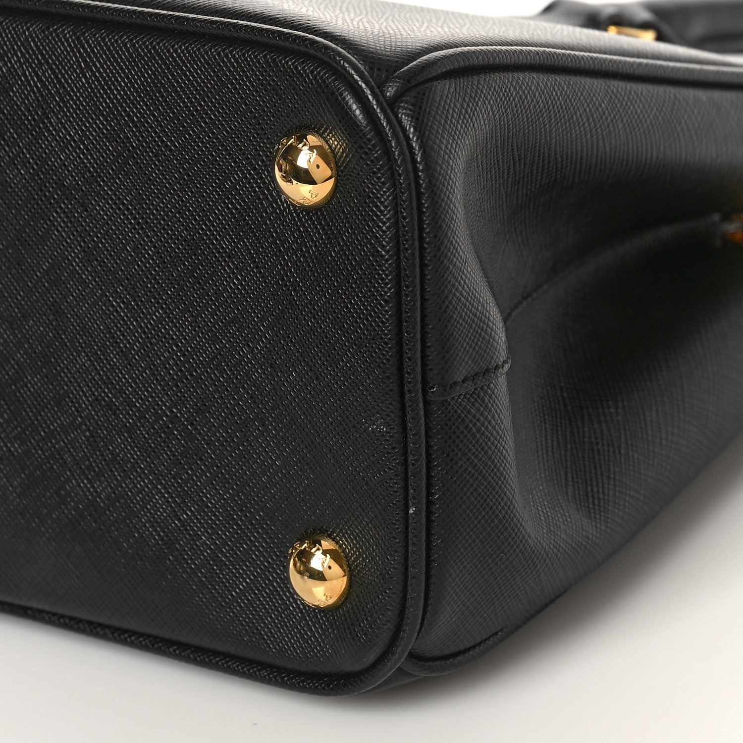 Prada Saffiano Small Galleria Double Zip Tote Black 8 of 8