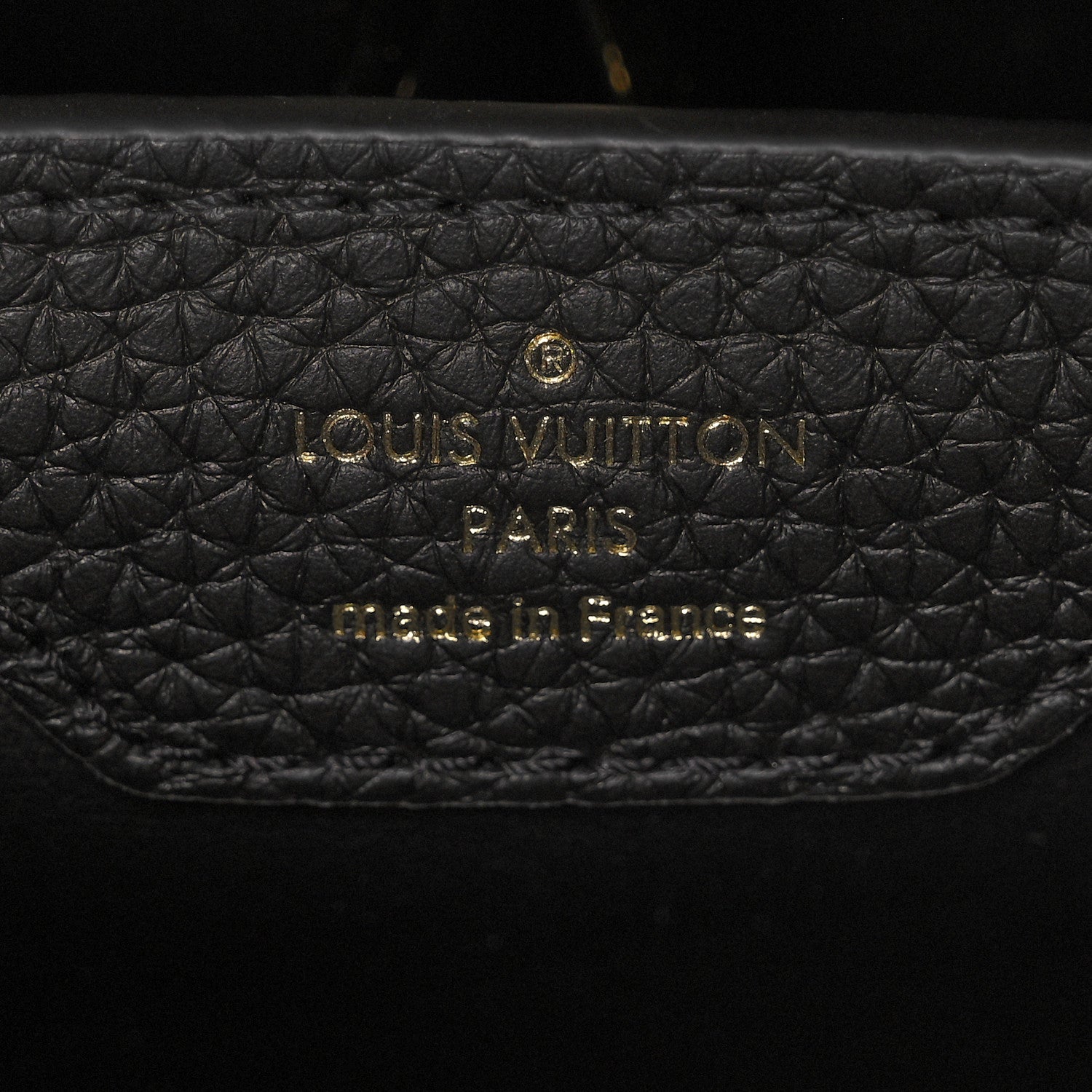 Louis Vuitton Taurillon Capucines Leopard BB Black 5 of 7