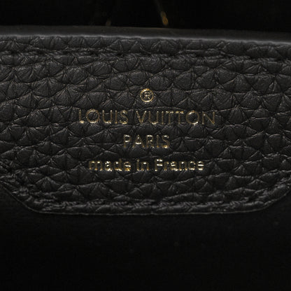 Louis Vuitton Taurillon Capucines Leopard BB Black 5 of 7