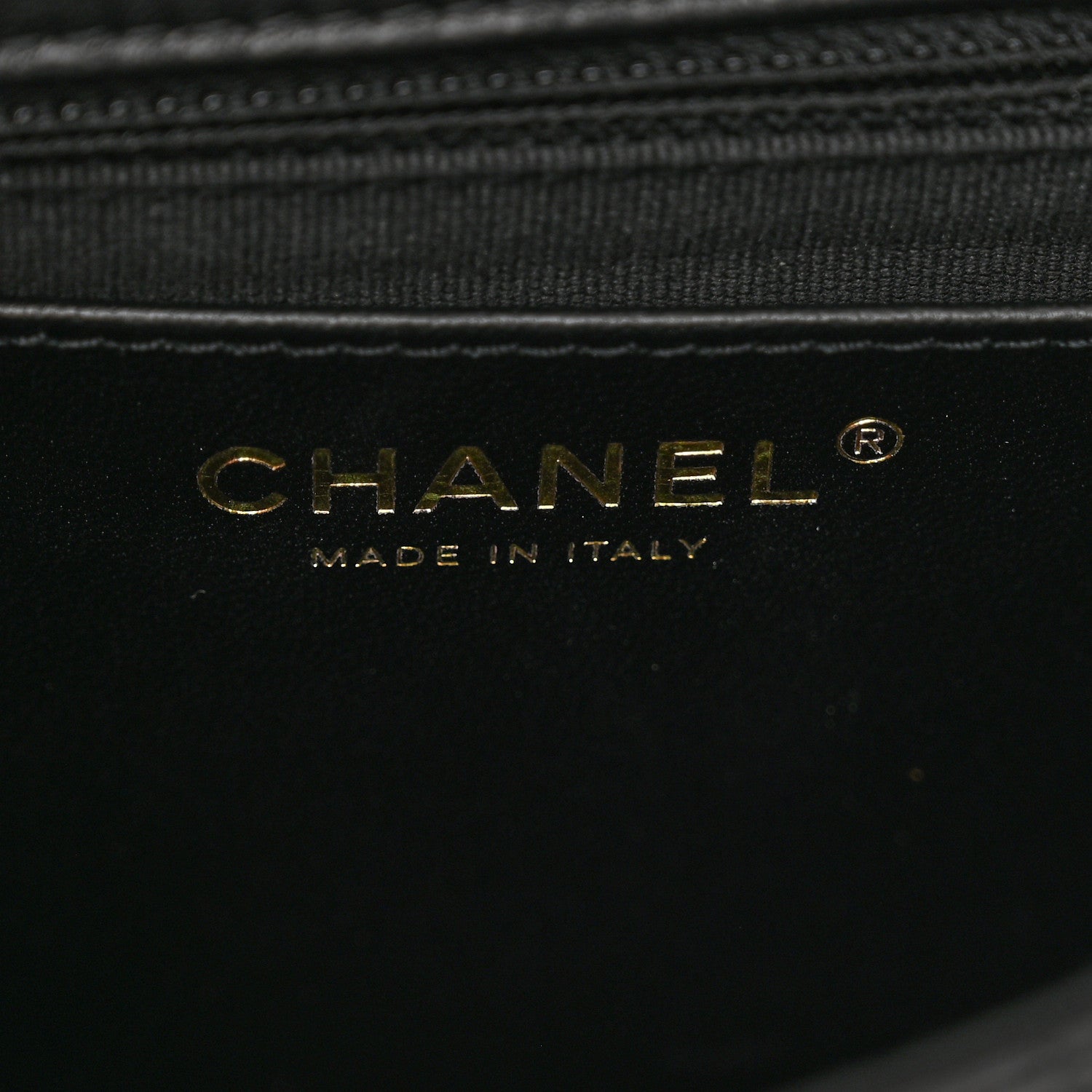 Chanel Lambskin Resin Quilted Mini Heart Square Flap Black 7 of 10