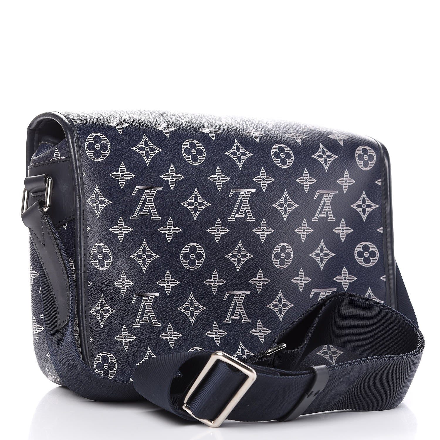 Louis Vuitton Savane Monogram Chapman Messenger PM Encre 3 of 10