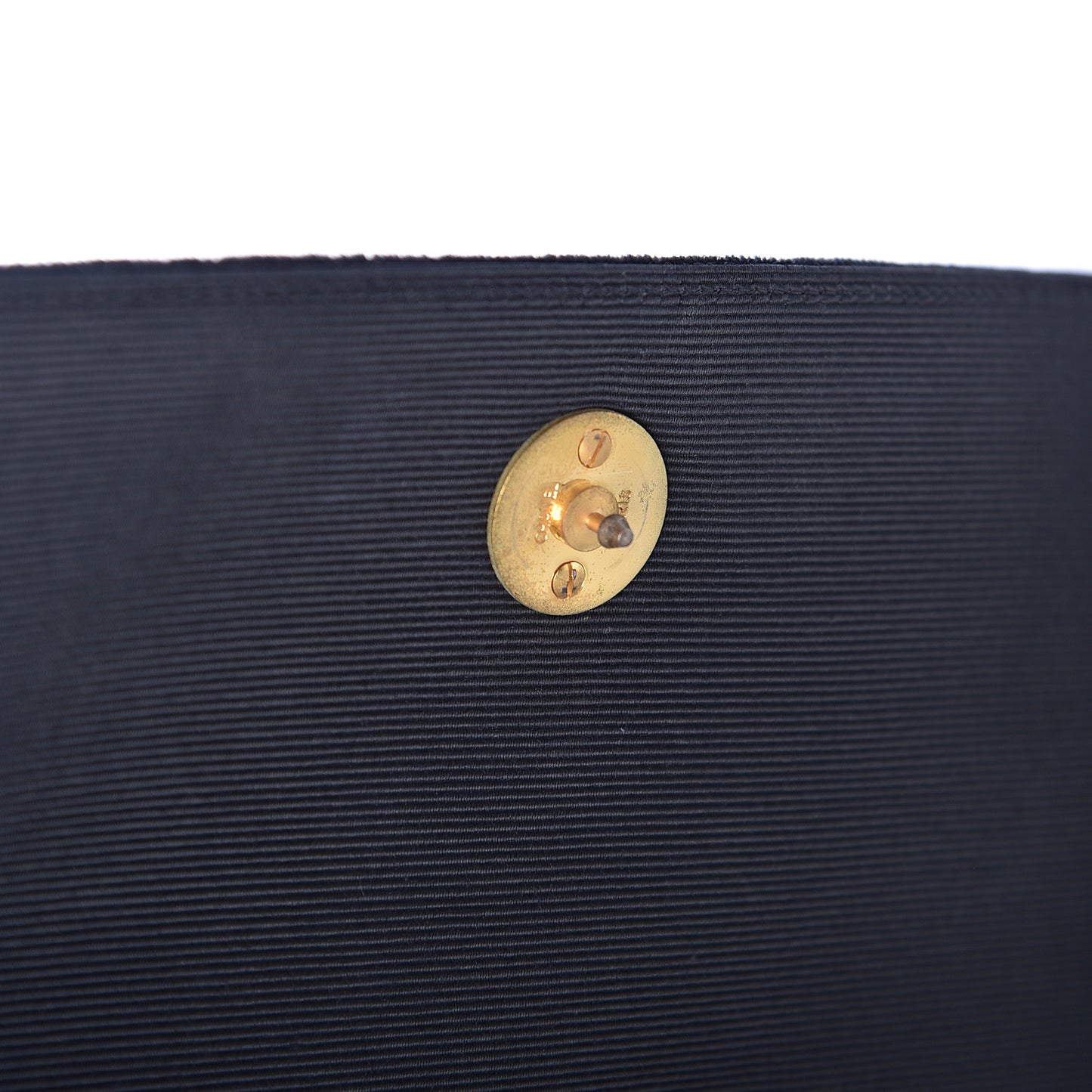 Velvet Vertical Horizontal Quilt Single Flap Black