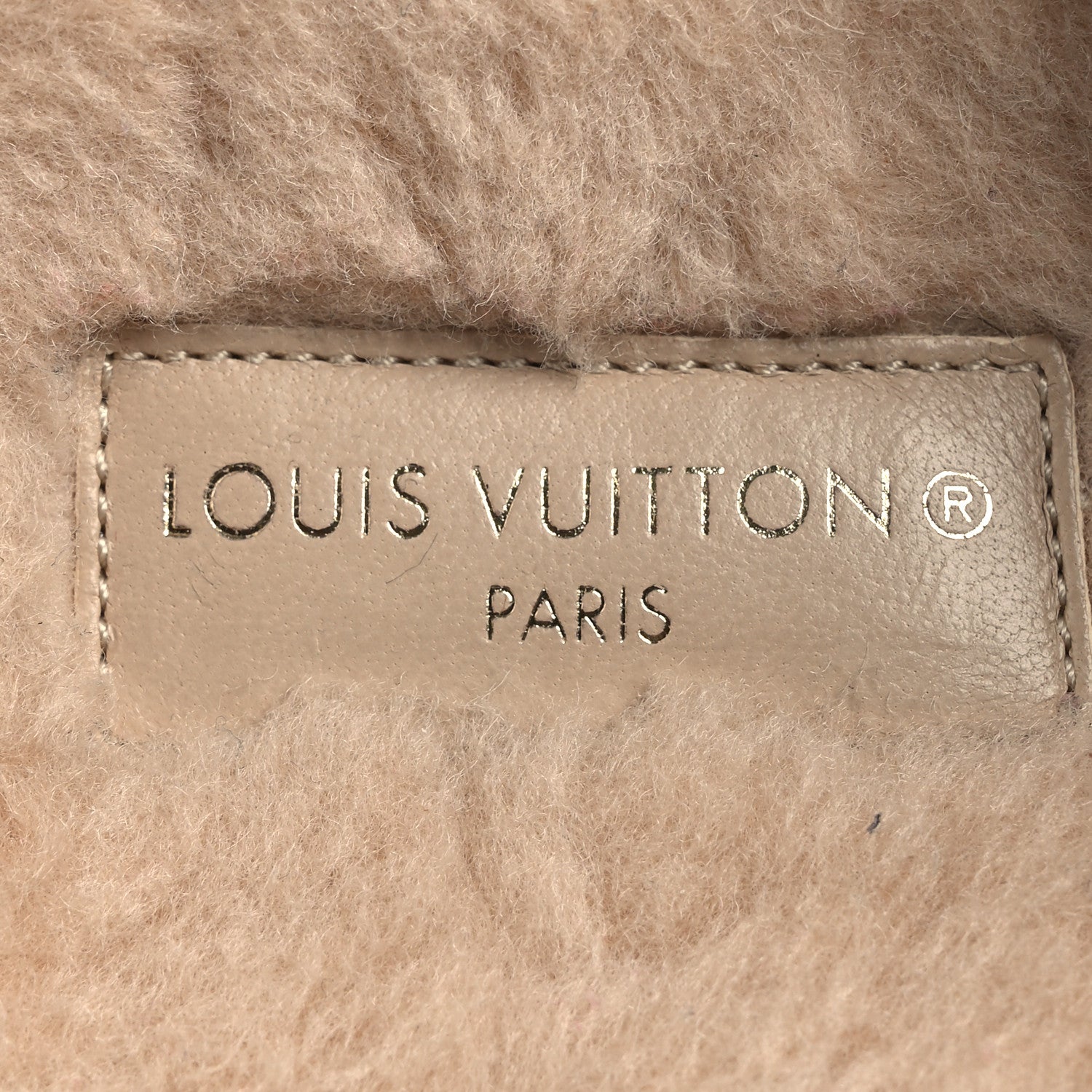 Louis Vuitton Nylon Monogram Shearling Pillow Comfort Mules 38 Cacao Brown 9 of 10
