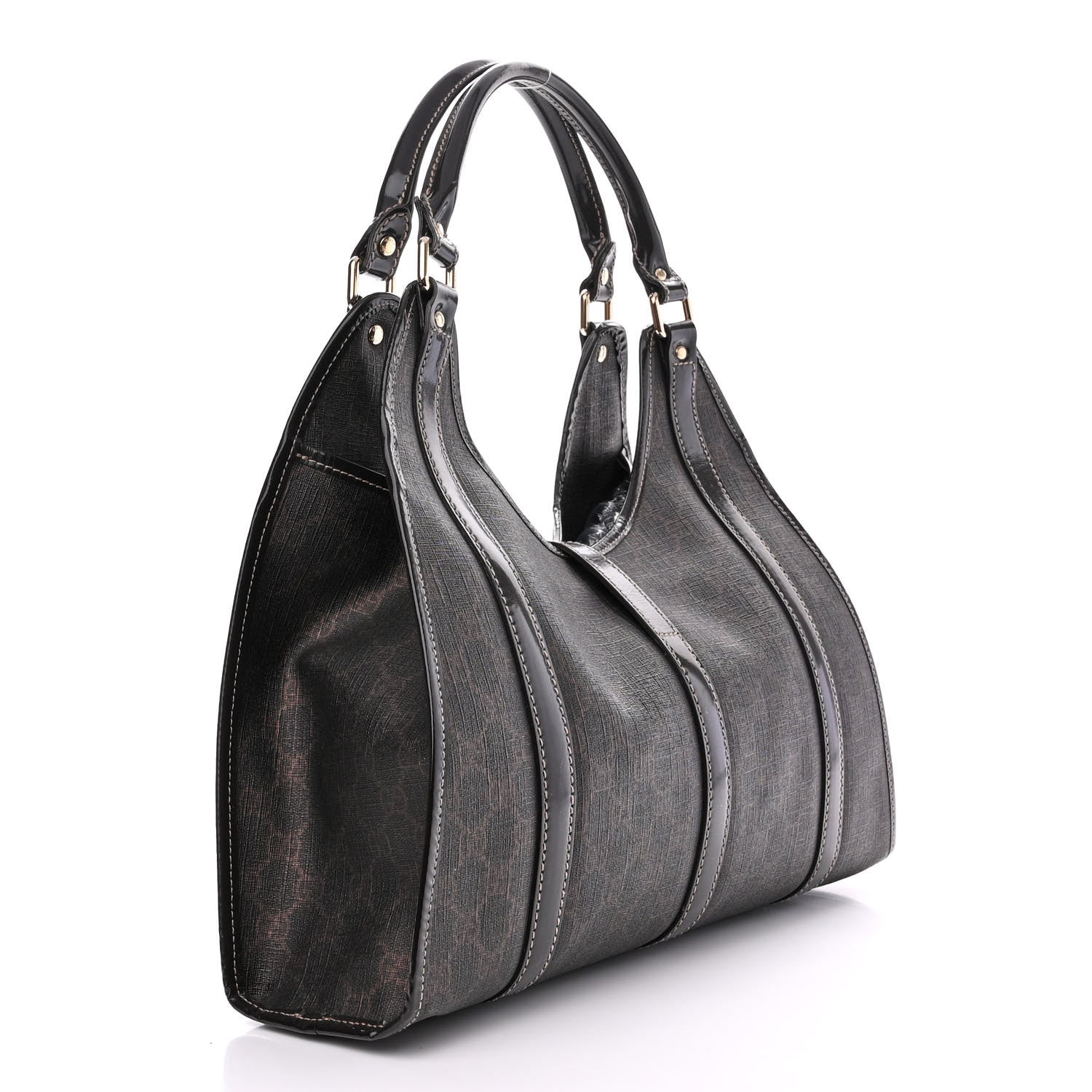 Gucci GG Plus Monogram Medium Joy Shoulder Bag Dark Brown 3 of 14