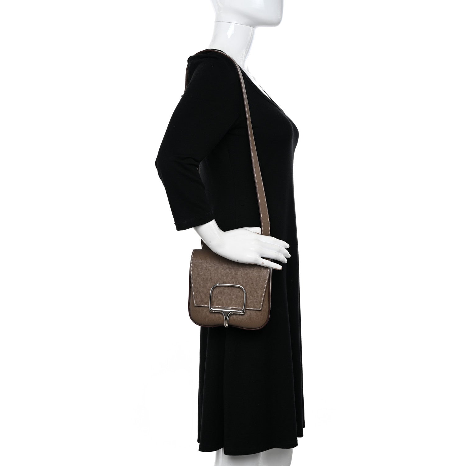 Hermes Epsom Mini Della Cavalleria Etoupe 2 of 11