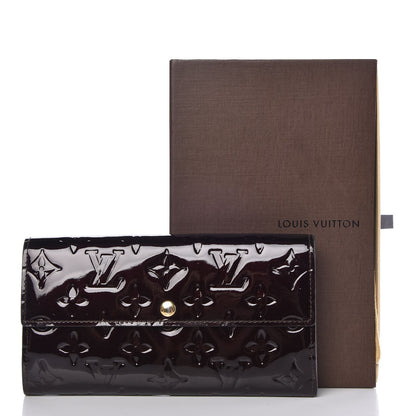 Louis Vuitton Vernis Sarah Wallet Amarante 11 of 11