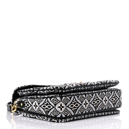 Louis Vuitton Jacquard Since 1854 Pochette Metis Grey 4 of 8