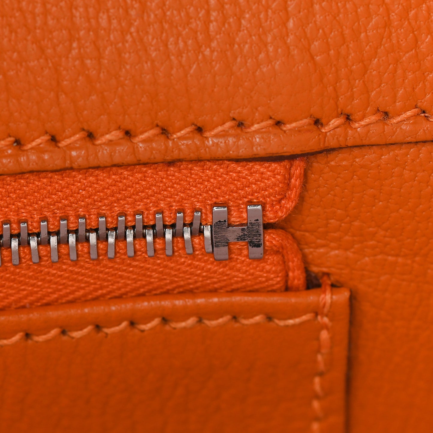 Togo Birkin 35 Orange