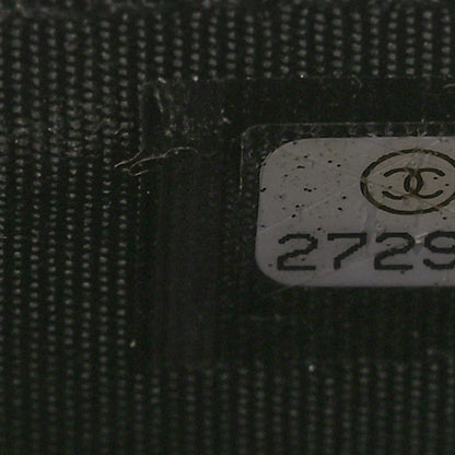 Chanel Caviar Quilted Boy Flap Card Holder Black 7 of 8