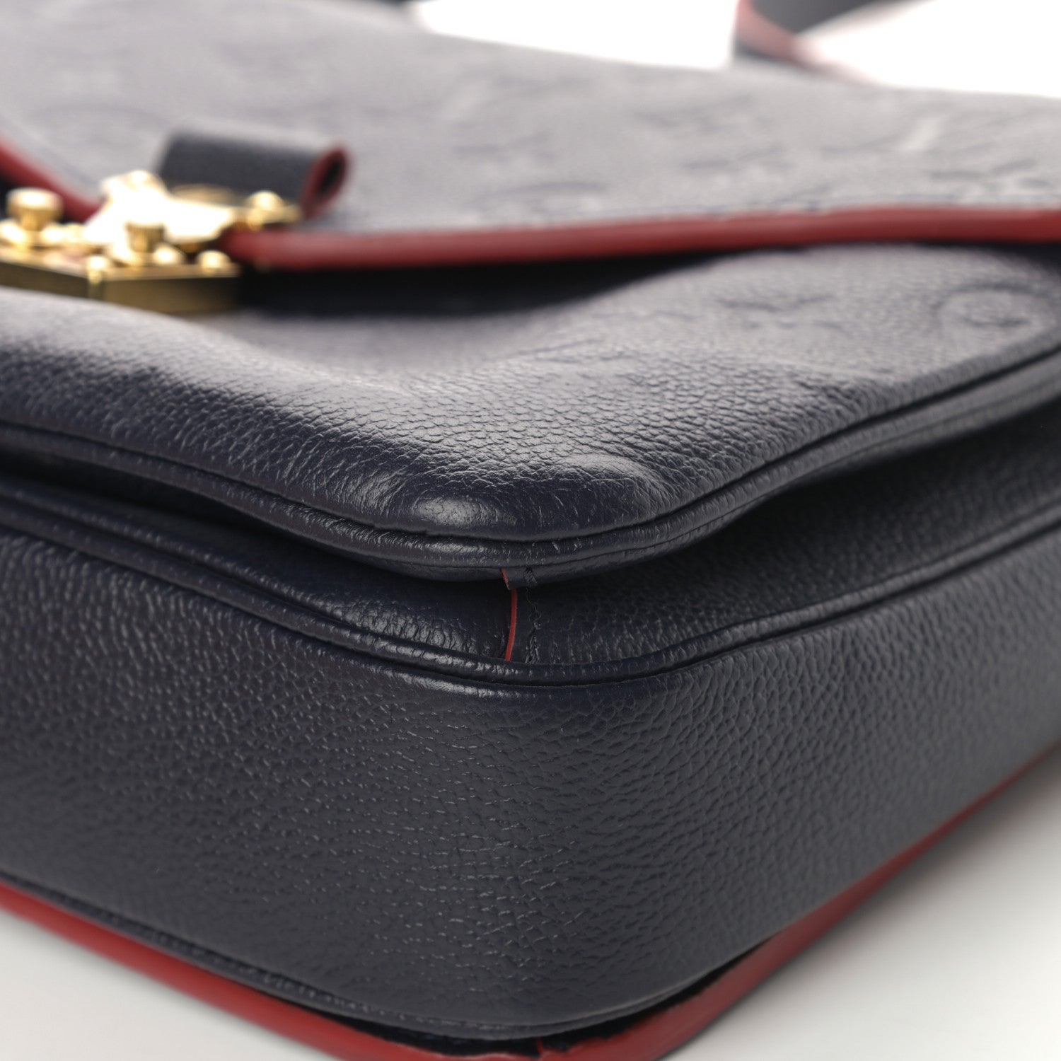 Louis Vuitton Empreinte Pochette Metis Marine Rouge 10 of 15