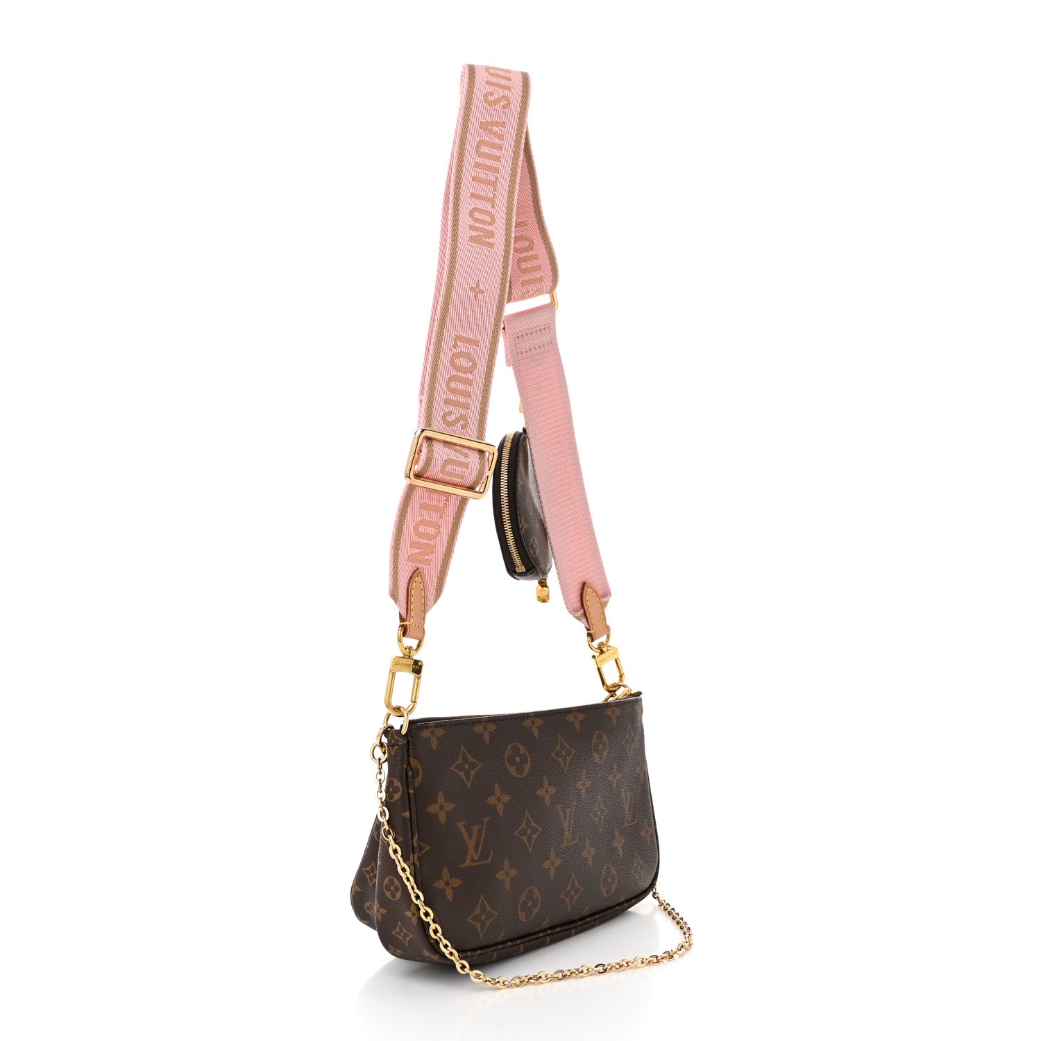 Louis Vuitton Monogram Multi Pochette Accessories Rose Clair 3 of 11