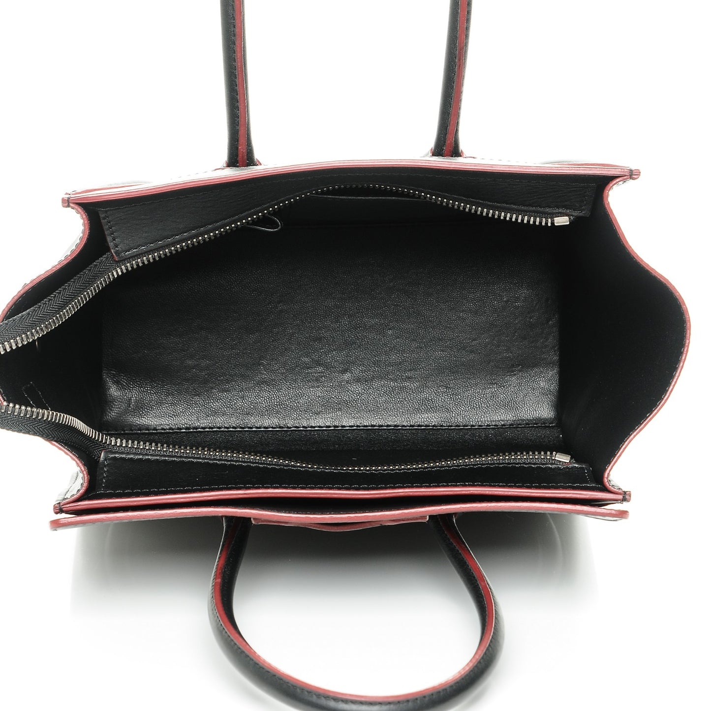 Smooth Calfskin Micro Luggage Black