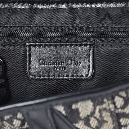 Christian Dior Monogram Saddle Bag Black 6 of 8