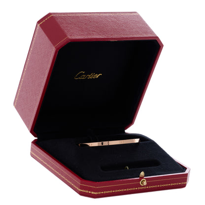 Cartier 18K Pink Gold Small LOVE Bracelet 18 4 of 4