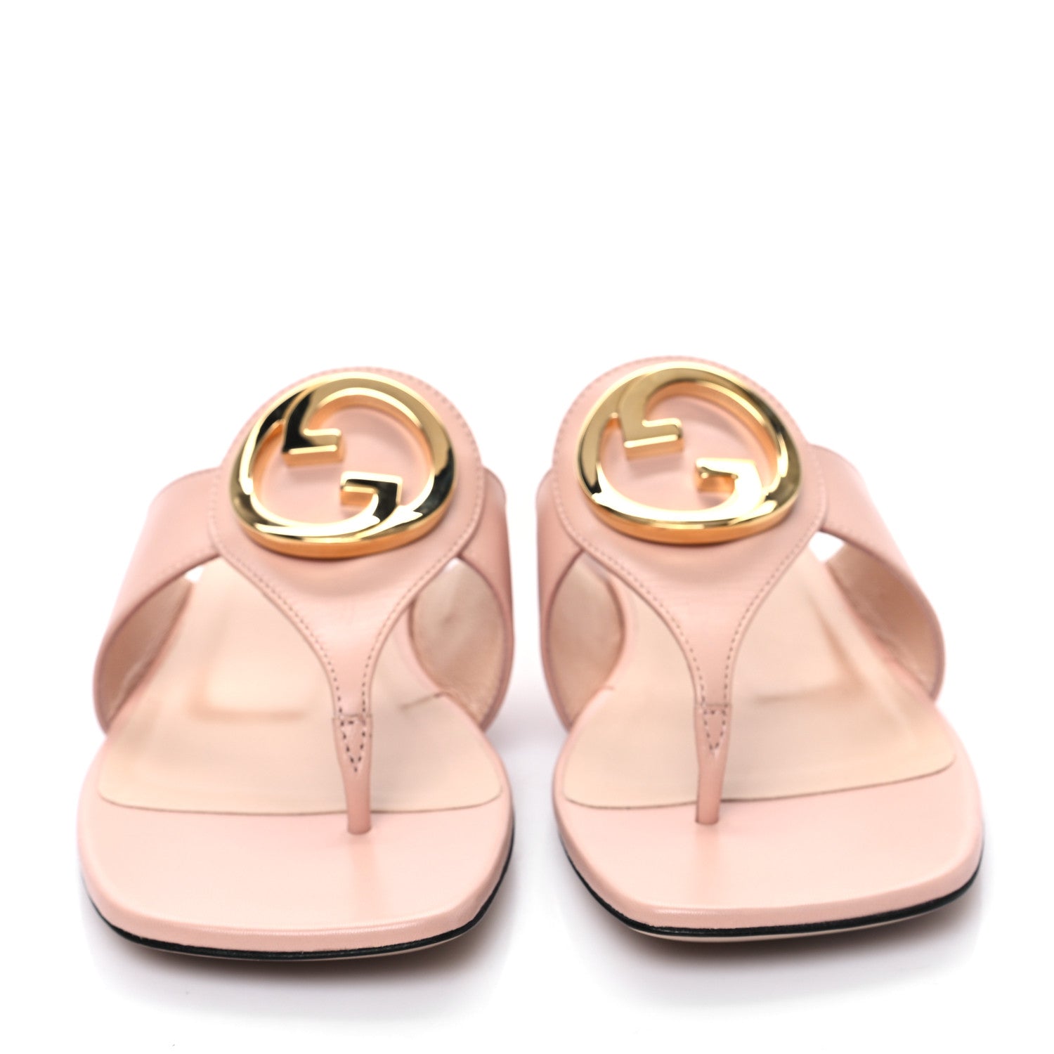 Gucci Malaga Kid Blondie Thong Sandals 37 Perfect Pink 2 of 7
