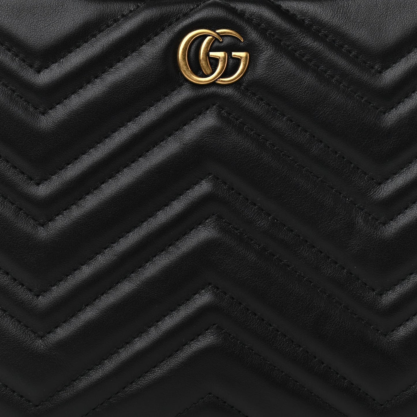 Calfskin Matelasse Mens GG Marmont Belt Bag 80 32 Black