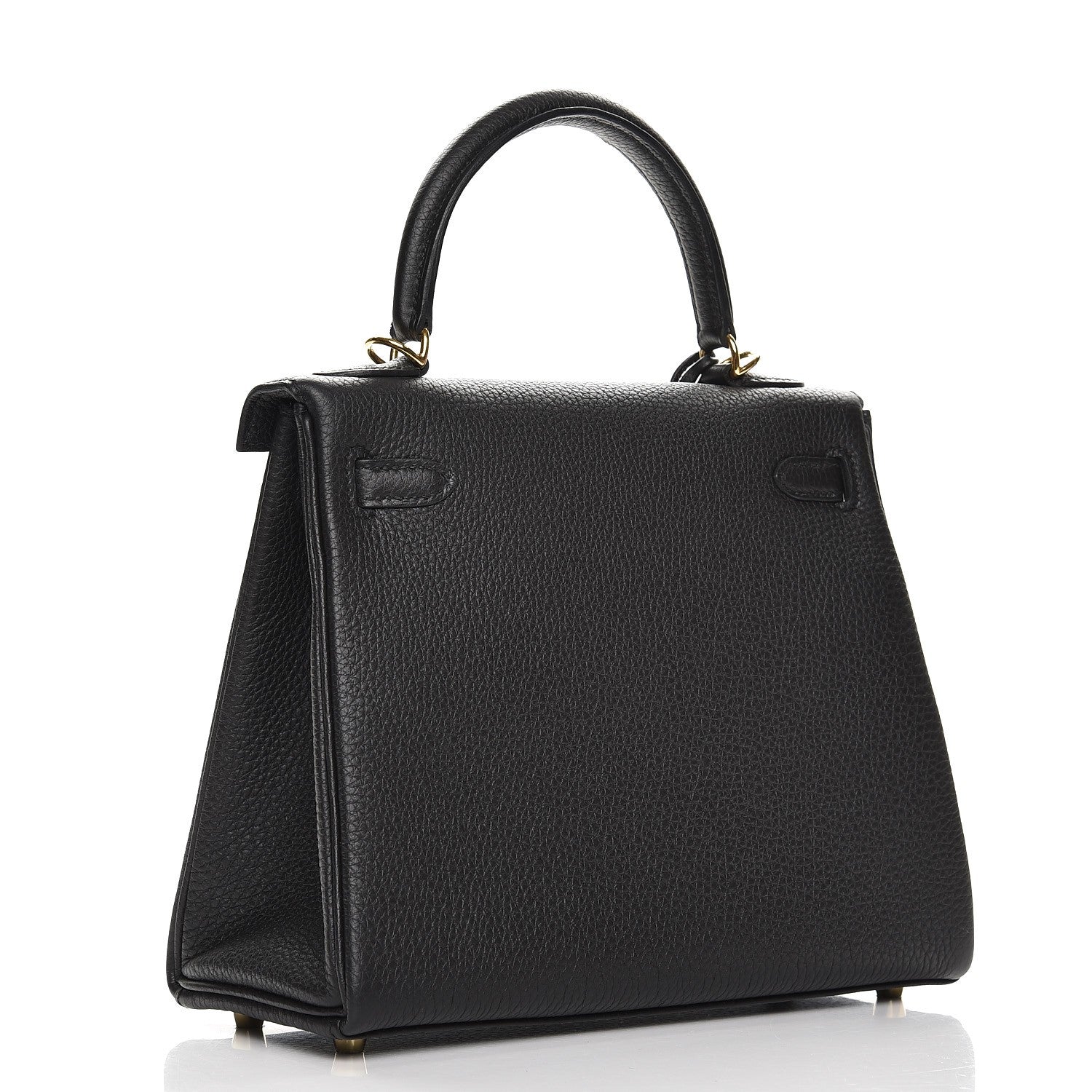 Hermes Togo Kelly Retourne 25 Black 4 of 36