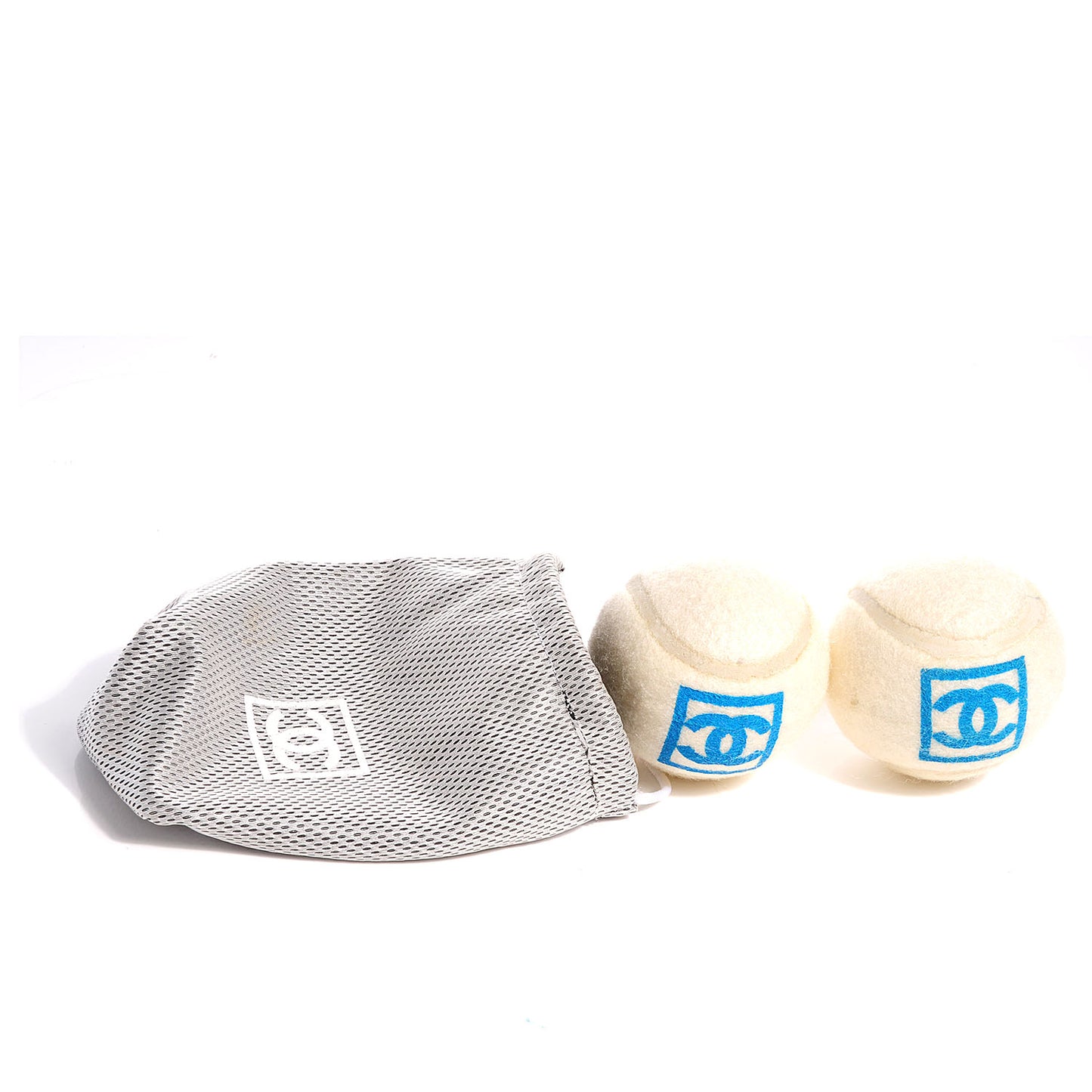 Tennis Racket and 2 Tennis Balls Blue