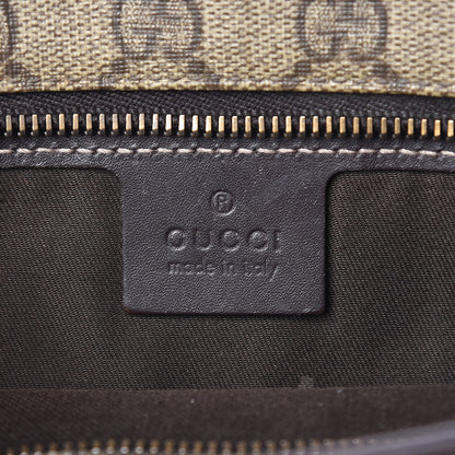 Gucci GG Supreme Monogram Small Joy Tote Dark Brown 7 of 20