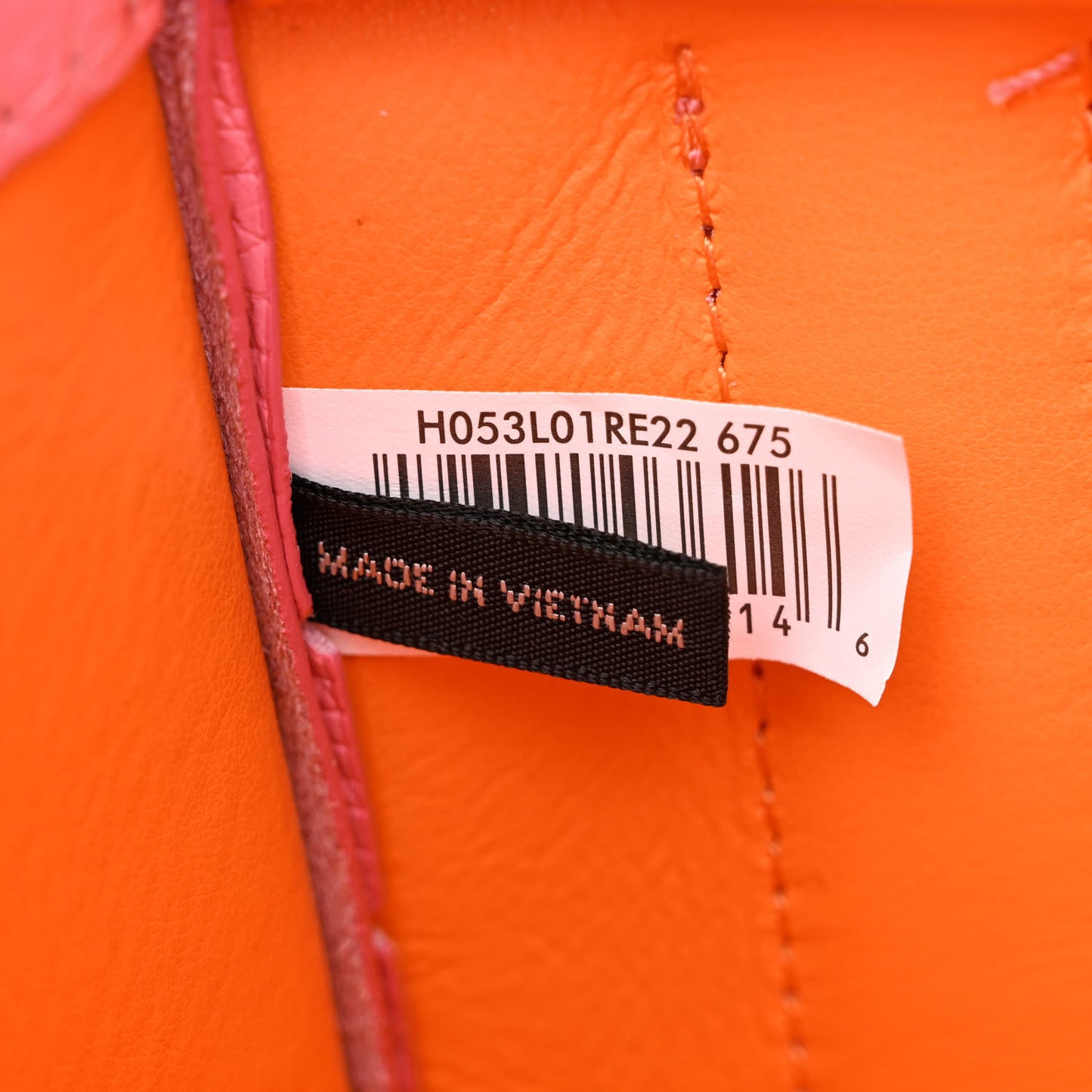 Grained Calfskin Micro The Tote Bag Pink