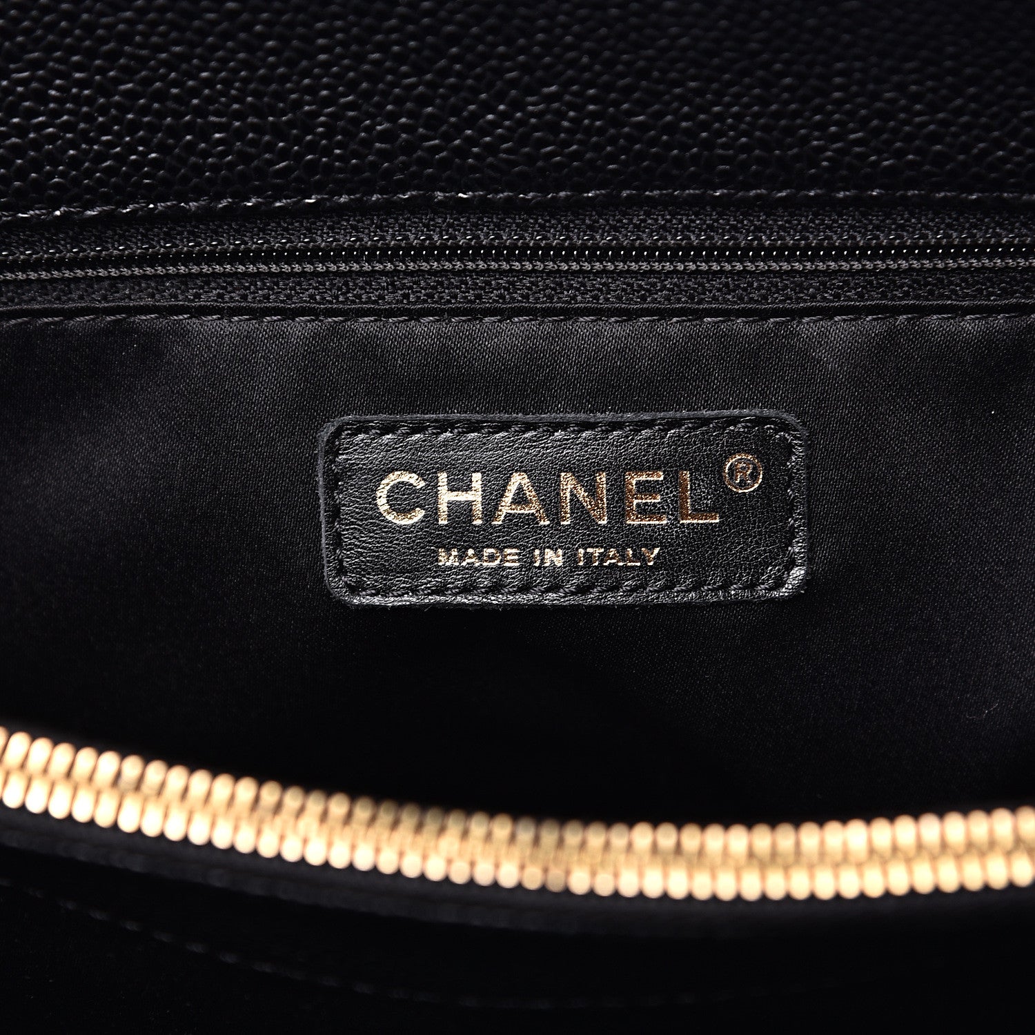 Chanel Caviar Quilted Grand Shopping Tote GST Black 5 of 11