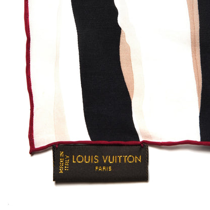 Louis Vuitton Silk Zebra Square Scarf Muticolor 5 of 6