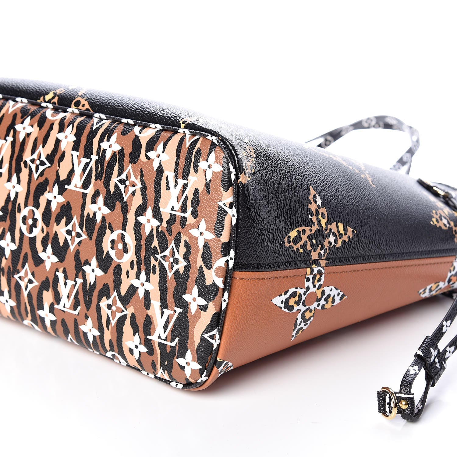 Louis Vuitton Monogram Giant Jungle Neverfull MM Black 10 of 10