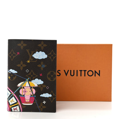 Louis Vuitton Monogram 2020 Christmas Animation Big Wheel Passport Cover Rose Ballerine 7 of 7