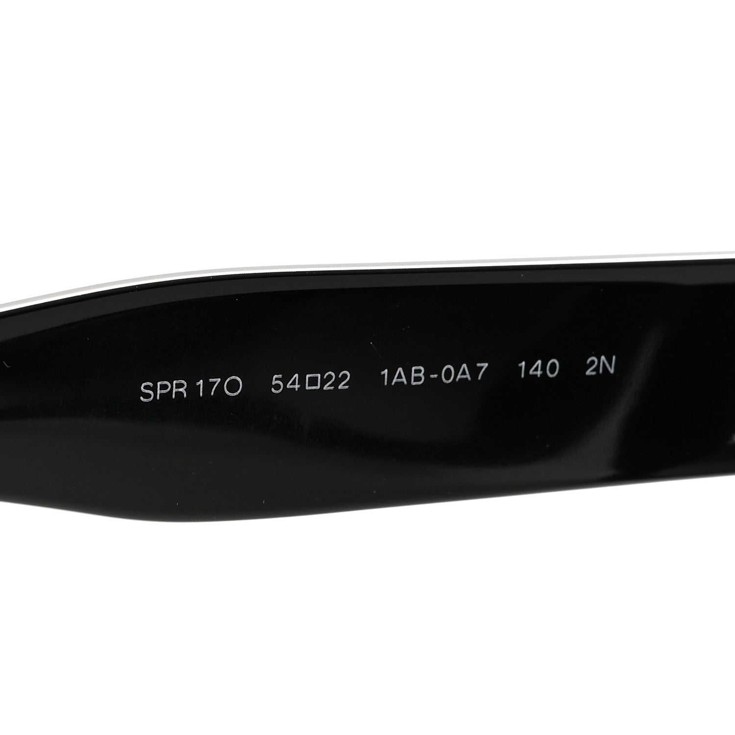 Prada Acetate Sunglasses SPR 17O Black 6 of 8