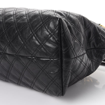 Marc Jacobs Goatskin Quilted Fifth Avenue Tote Black 10 of 10