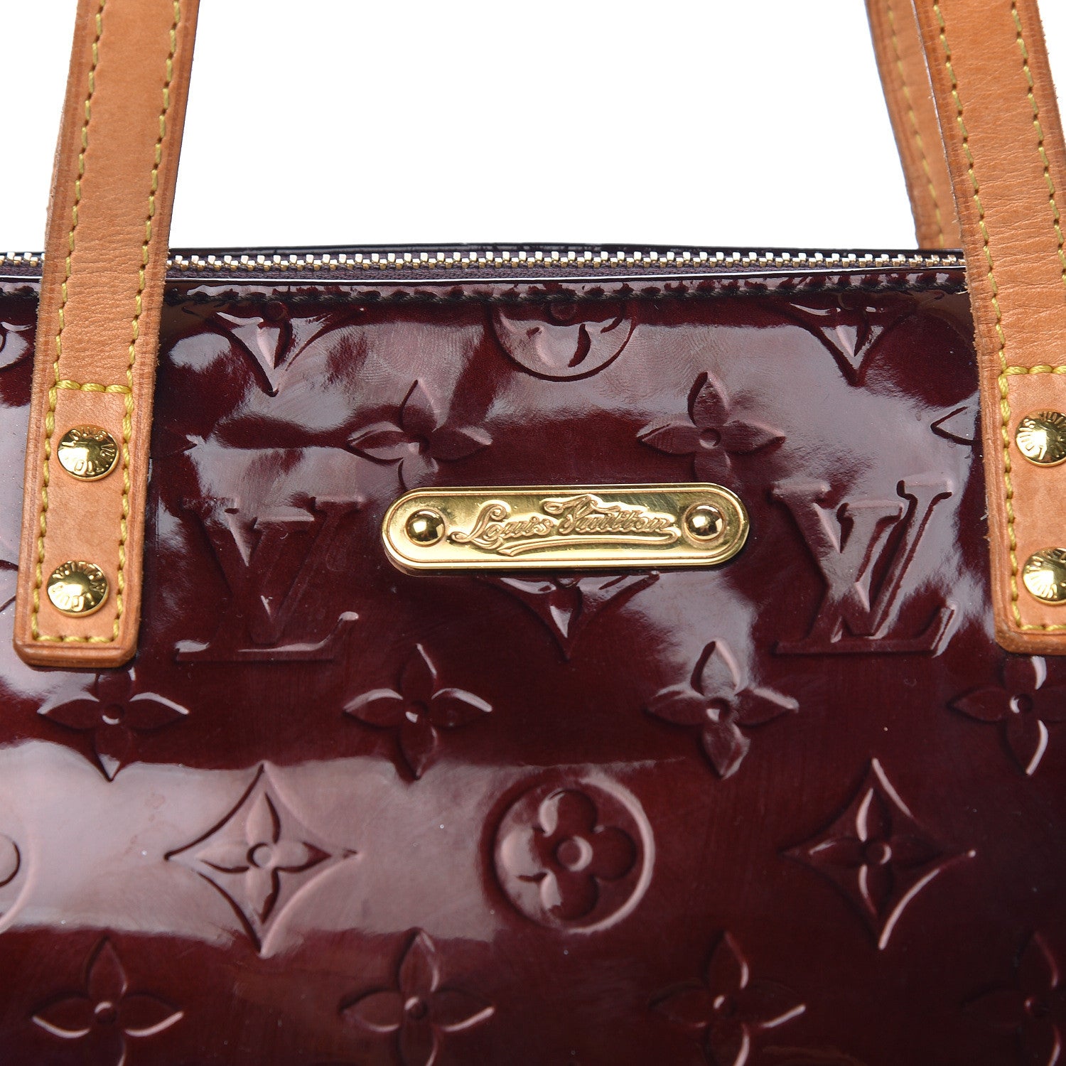 Louis Vuitton Vernis Bellevue GM Amarante 14 of 14