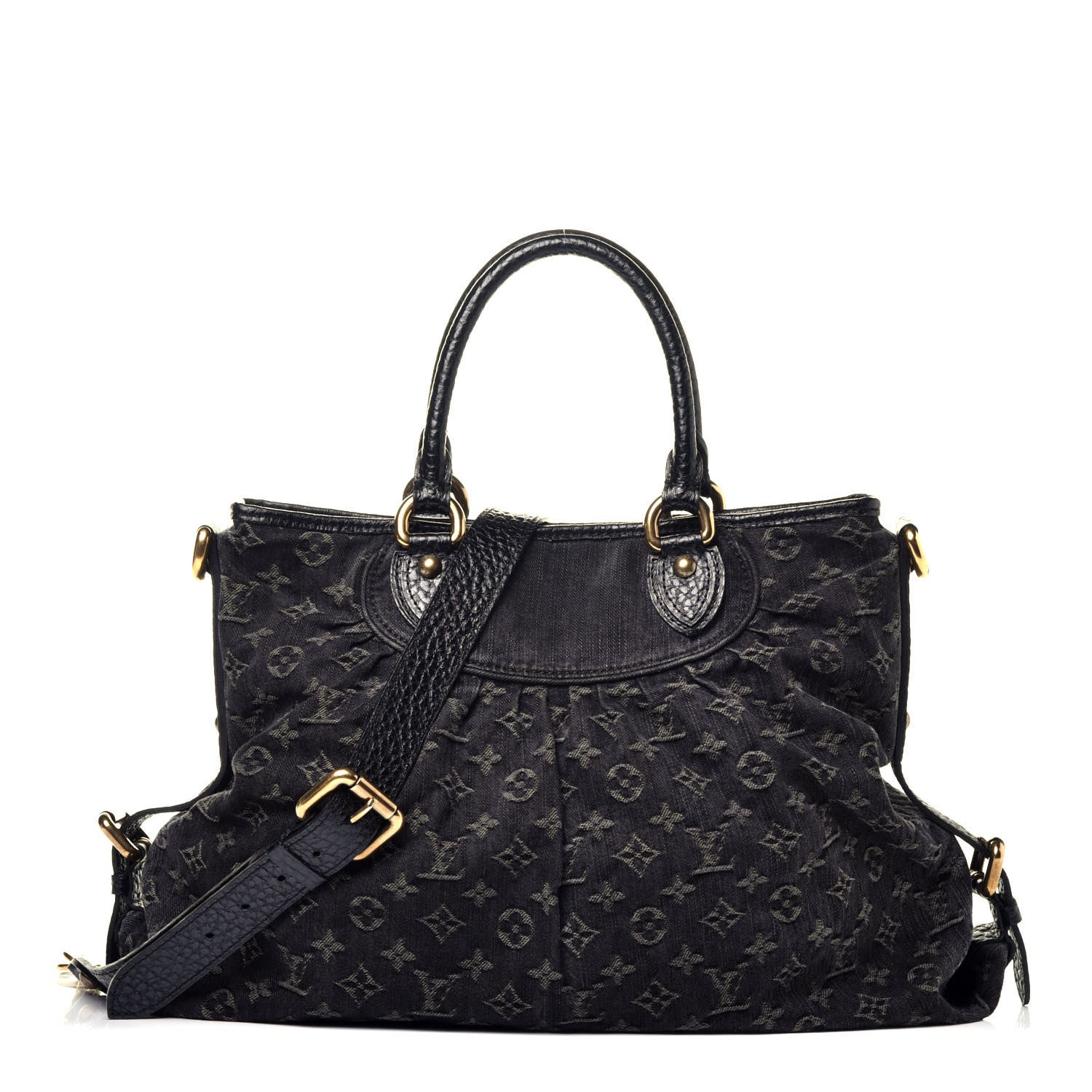 Louis Vuitton Denim Neo Cabby GM Black 1 of 9
