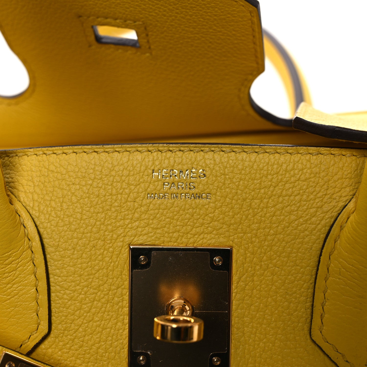Hermes Taurillon Novillo Birkin 30 Jaune De Naples 6 of 14