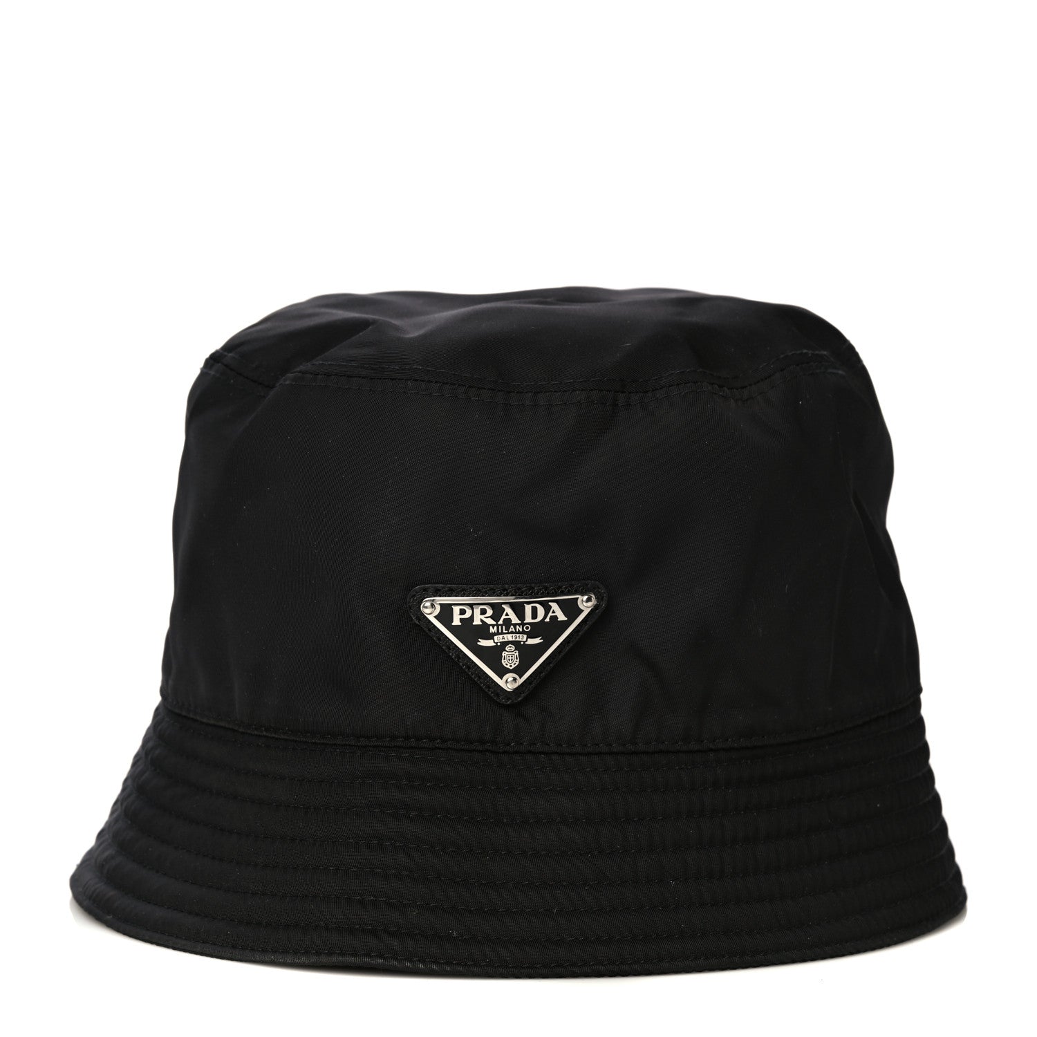Prada Nylon Bucket Hat L Black 1 of 4