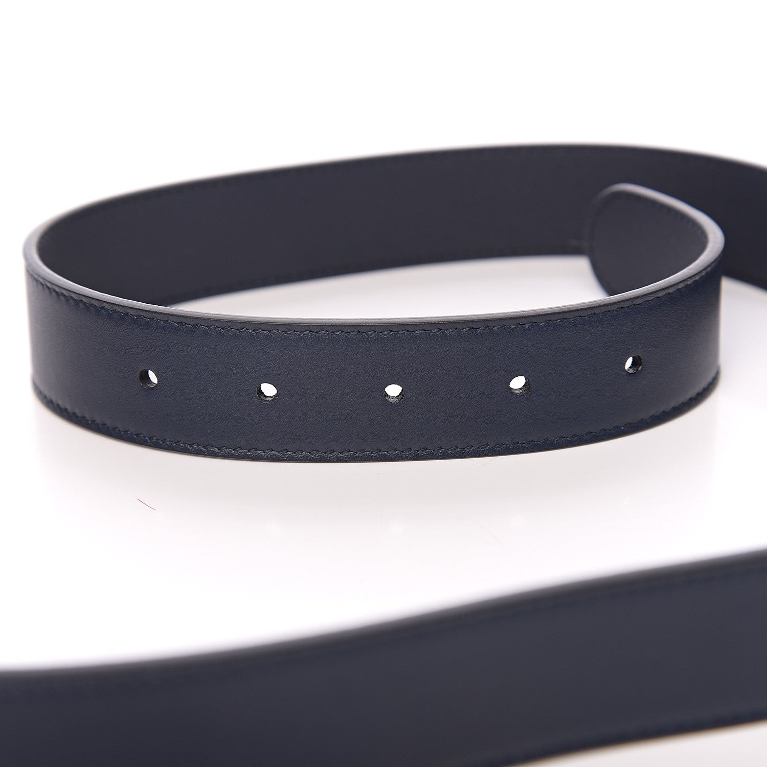 Gucci Moon Calfskin Double G 30mm Belt 90 36 Blue 4 of 5