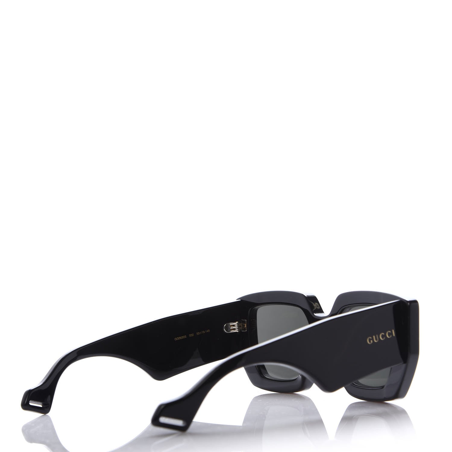 Gucci Acetate Square Frame Sunglasses GG0630S Black 4 of 8