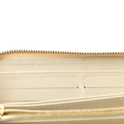 Louis Vuitton Vernis Zippy Wallet Blanc Corail 10 of 13
