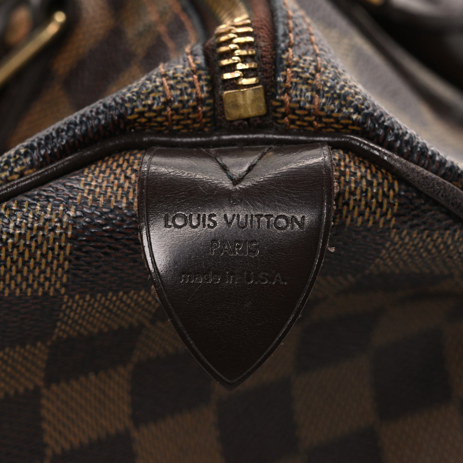 Louis Vuitton Damier Ebene Speedy 30 6 of 14