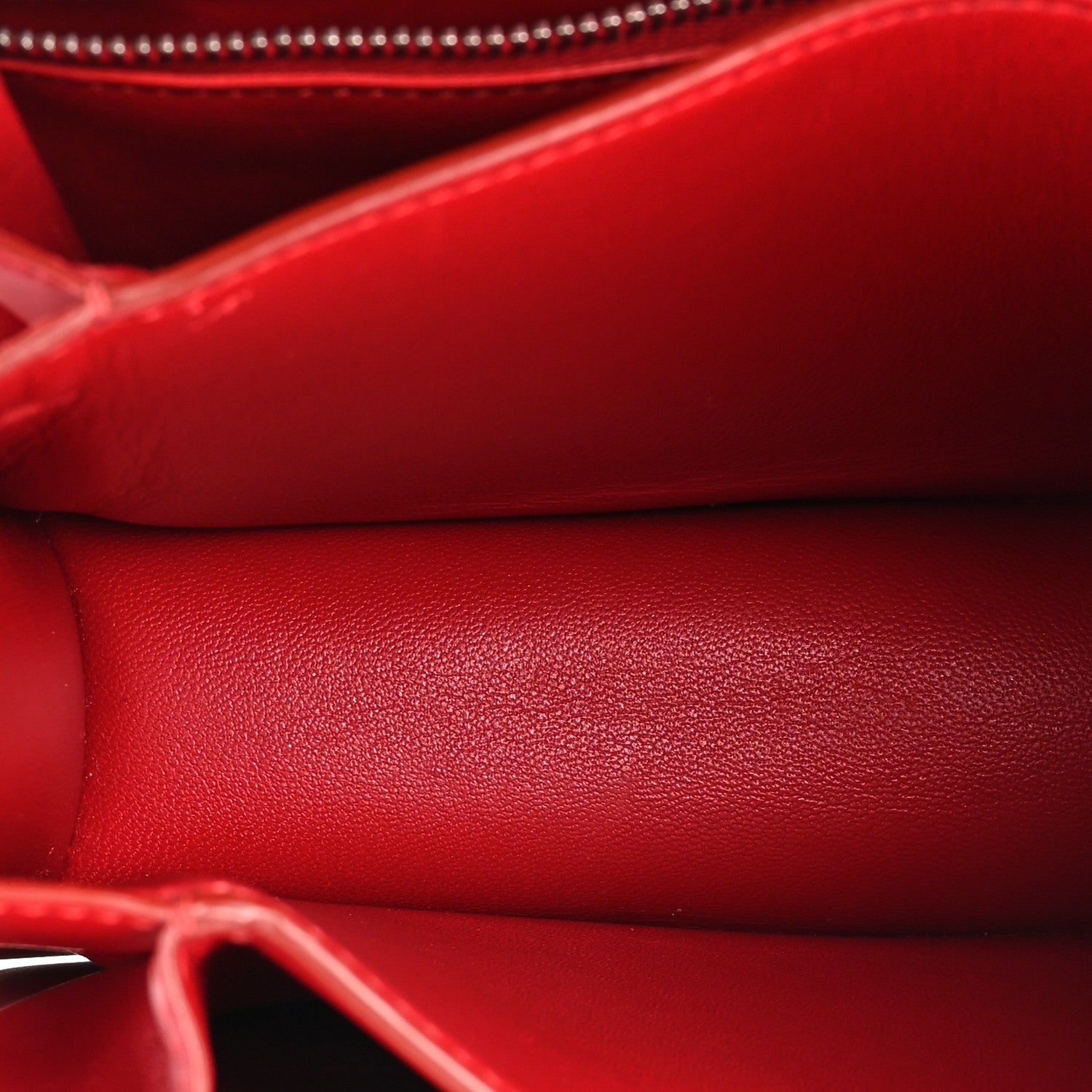 Celine Smooth Calfskin Small Classic Box Flap Bag Red 6 of 15