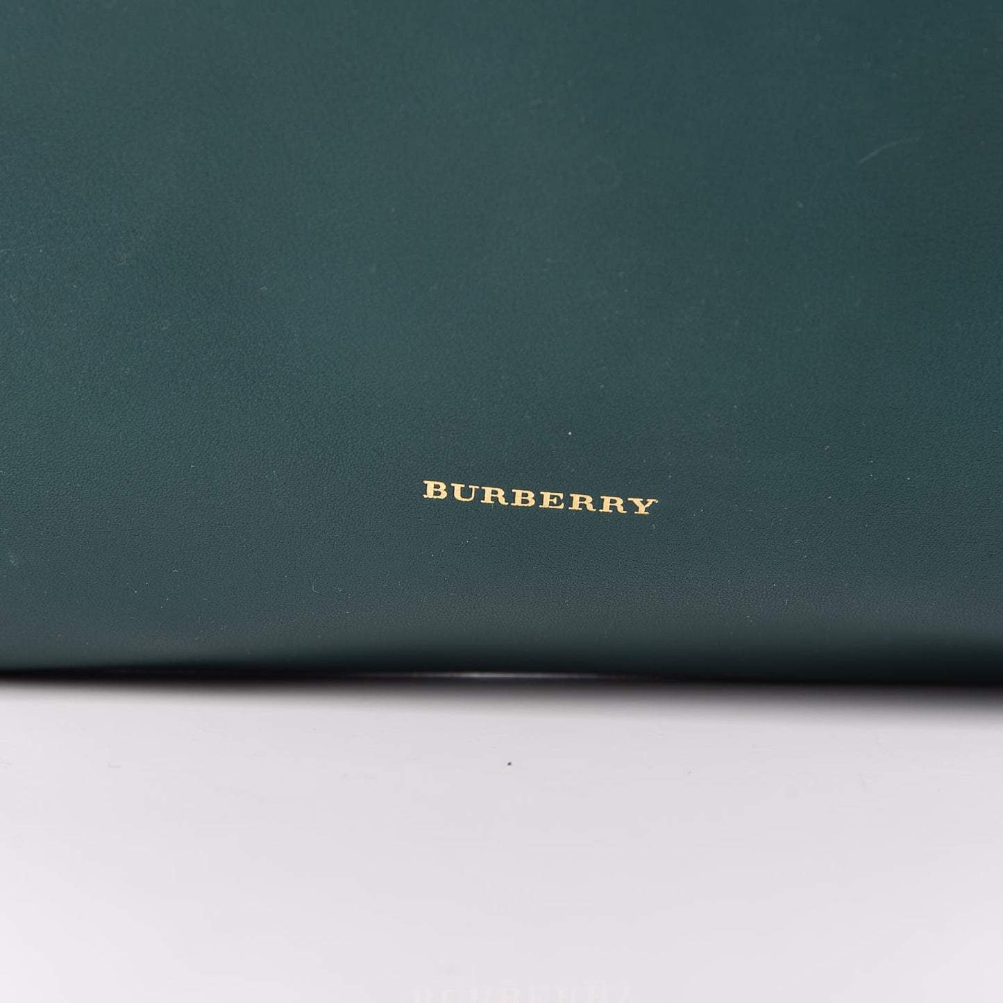 Calfskin Medium Two Tone Shopper Racing Green