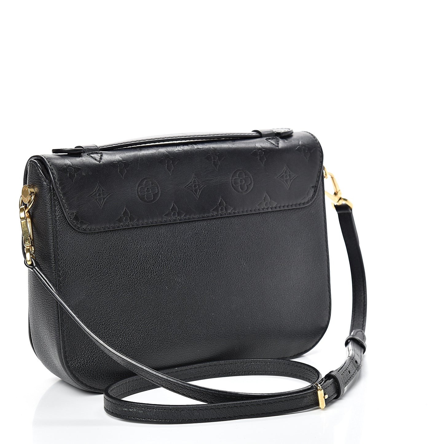 Calfskin Monogram Very Messenger Black