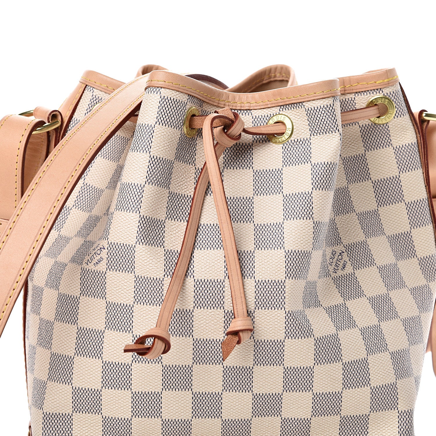 Louis Vuitton Damier Azur Noe BB 8 of 15