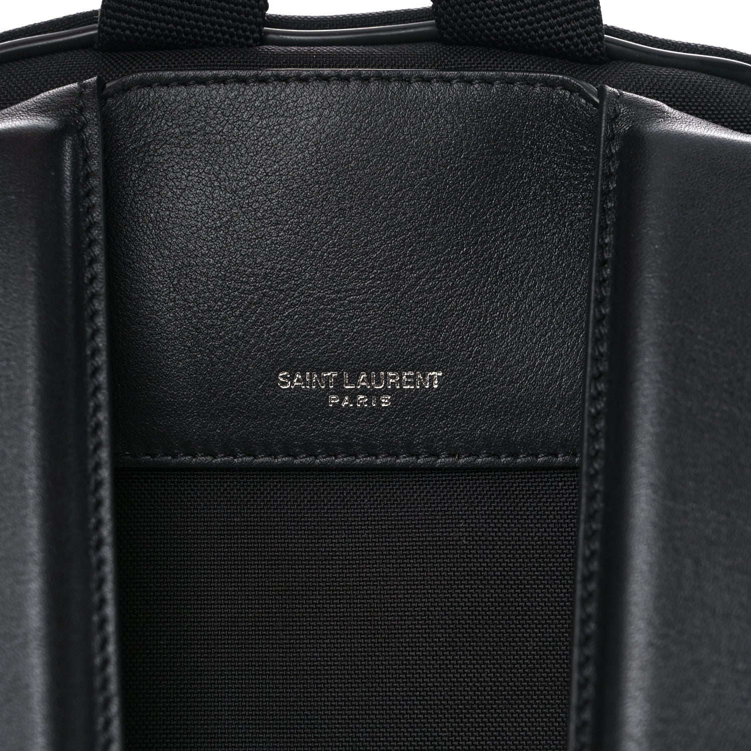 Saint Laurent X GOOGLE Canvas Cit-E Jacquard Backpack Black 13 of 14