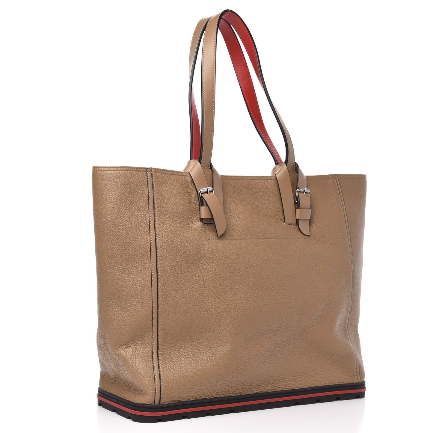 Grained Calfskin Kabiker Tote Nude