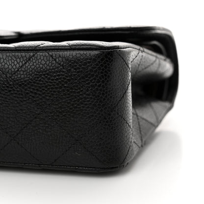 Chanel Caviar Quilted Small Double Flap Black 10 of 15
