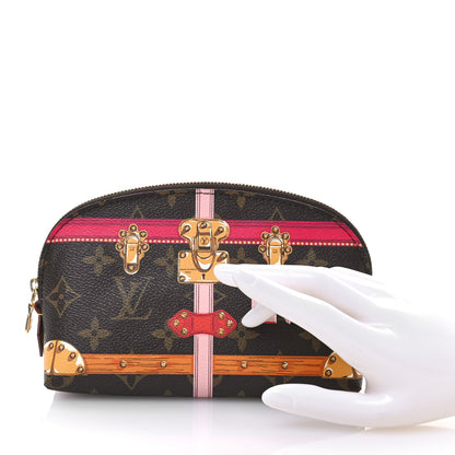 Louis Vuitton Monogram Summer Trunks Cosmetic Pouch PM 2 of 7