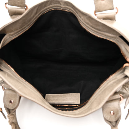 Balenciaga Agneau Giant 21 Rose Gold Hardware City Papyrus 6 of 11